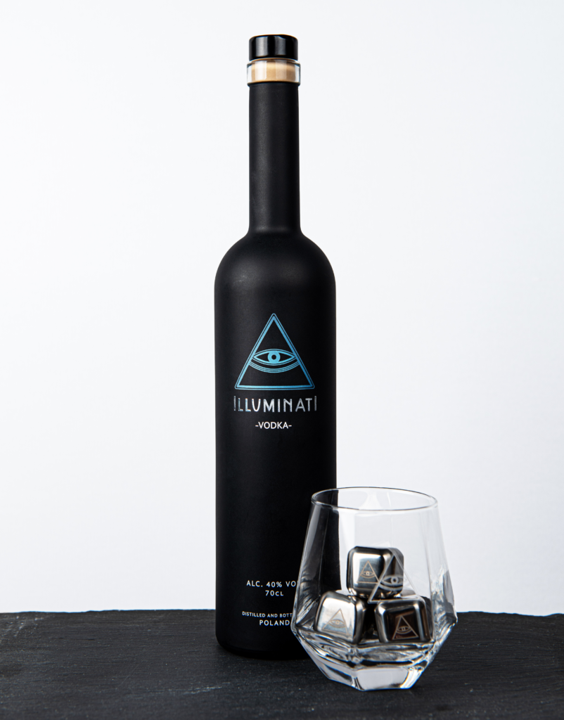 Effortlesly stylish... Illuminati vodka
