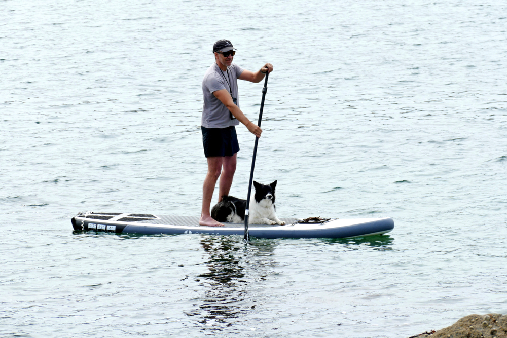 Stand up paddle boarding is a cool solo sport